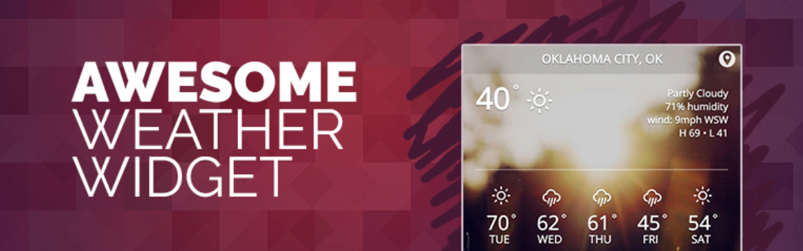 awesome-weather-widget