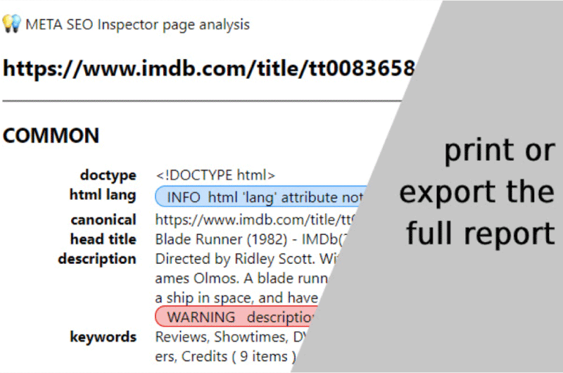 Meta seo inspector chrome 